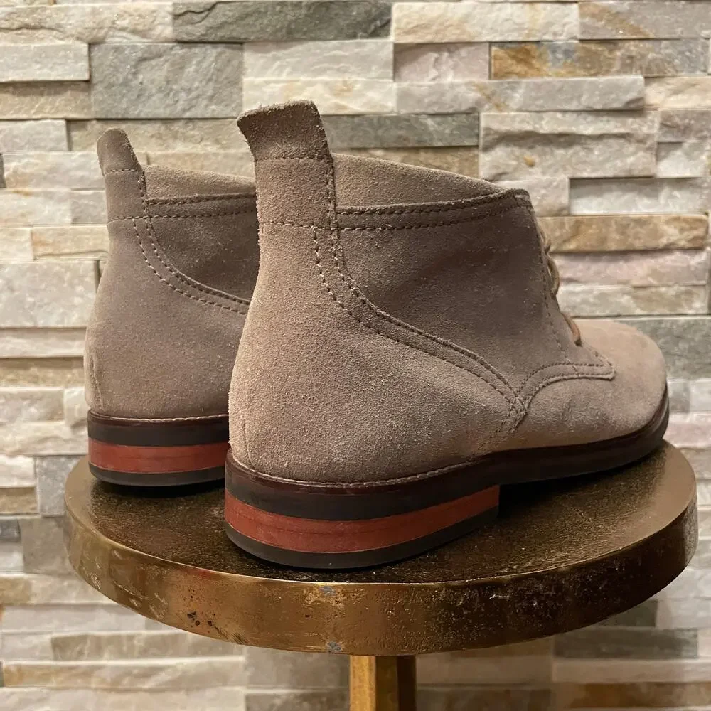 Cole Haan Men’s 11.5M Chukka Boots | Taupe Driftwood Suede, NWOT C23872
